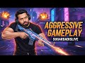 AGGRESSIVE GAMEPLAY 🔥| RUSH ONLY @SUGARDADisLIVE   #bgmi  #pubg  #crateopening  #customroom