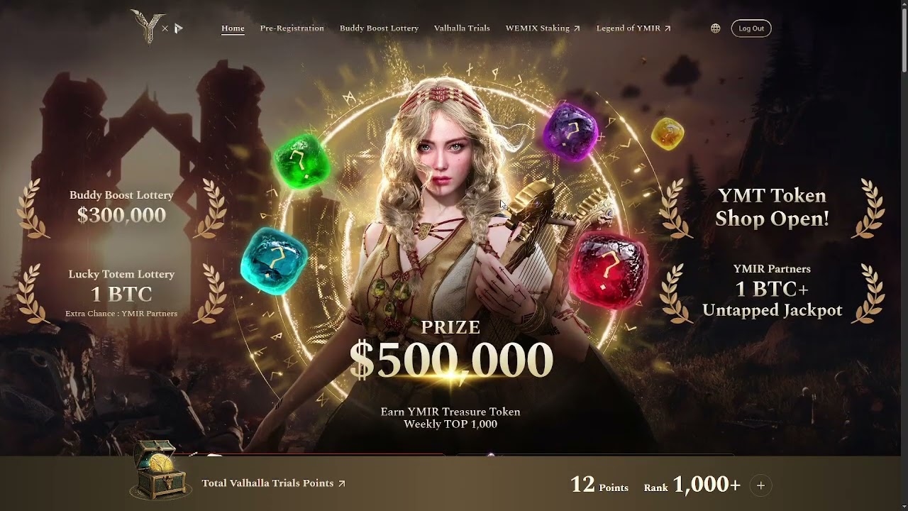 Ymir pre-registration event