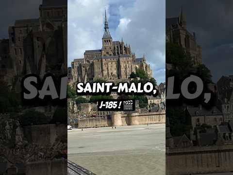 J'ai passé 3 jours à Saint-Malo et c'était exceptionnel ! 🤩 - J-185 ! 🎬