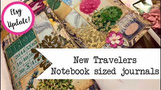 [All Sold - Thank you!] Etsy Update: TN sized Junk Journals