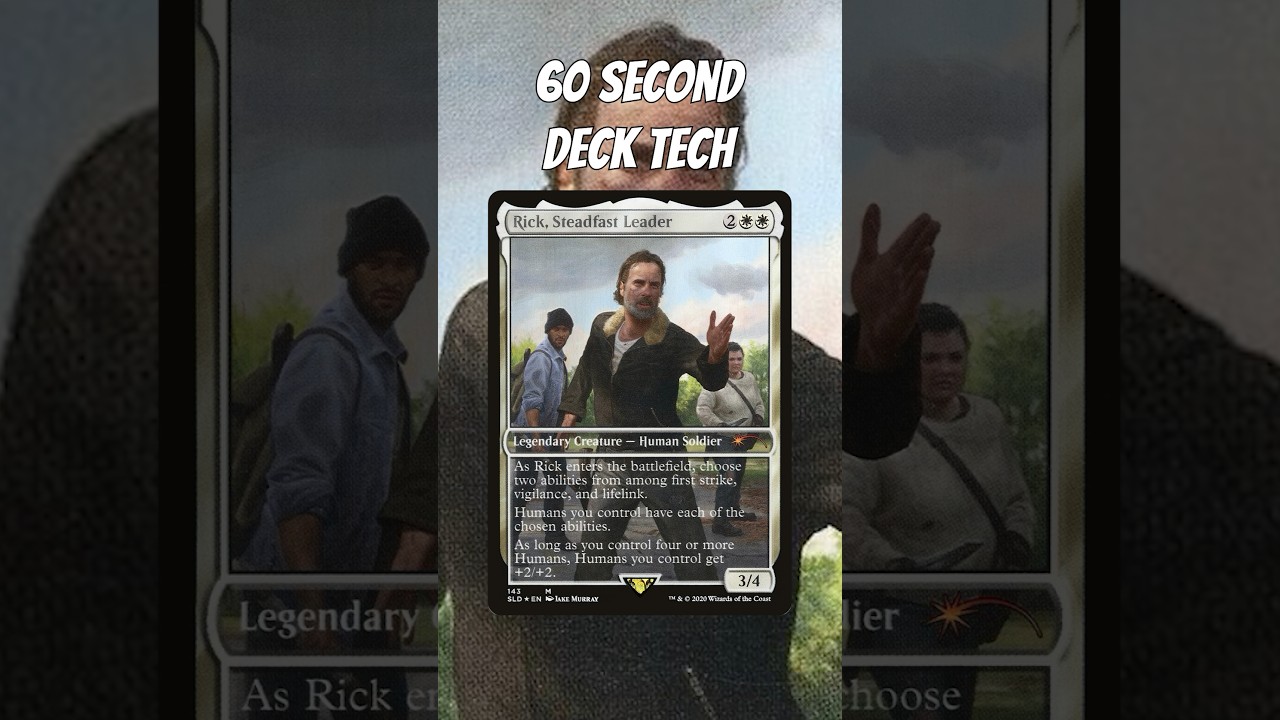 Rick Grimes 60 Second EDH Deck Tech #magicthegathering #twd #edh - YouTube Rick Grimes 60 Second EDH Deck Tech #magicthegathering #twd #edh - YouTube