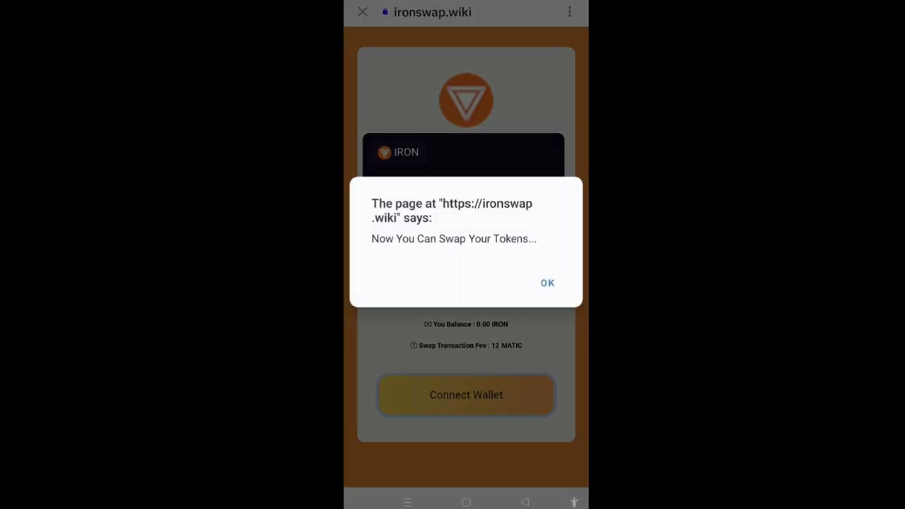 How To Swap (IRON) Token To (USDT) ✅😎