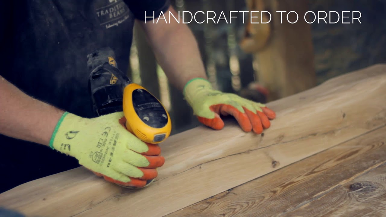 The Journey of an Oak Fireplace Beam - Traditional Beams