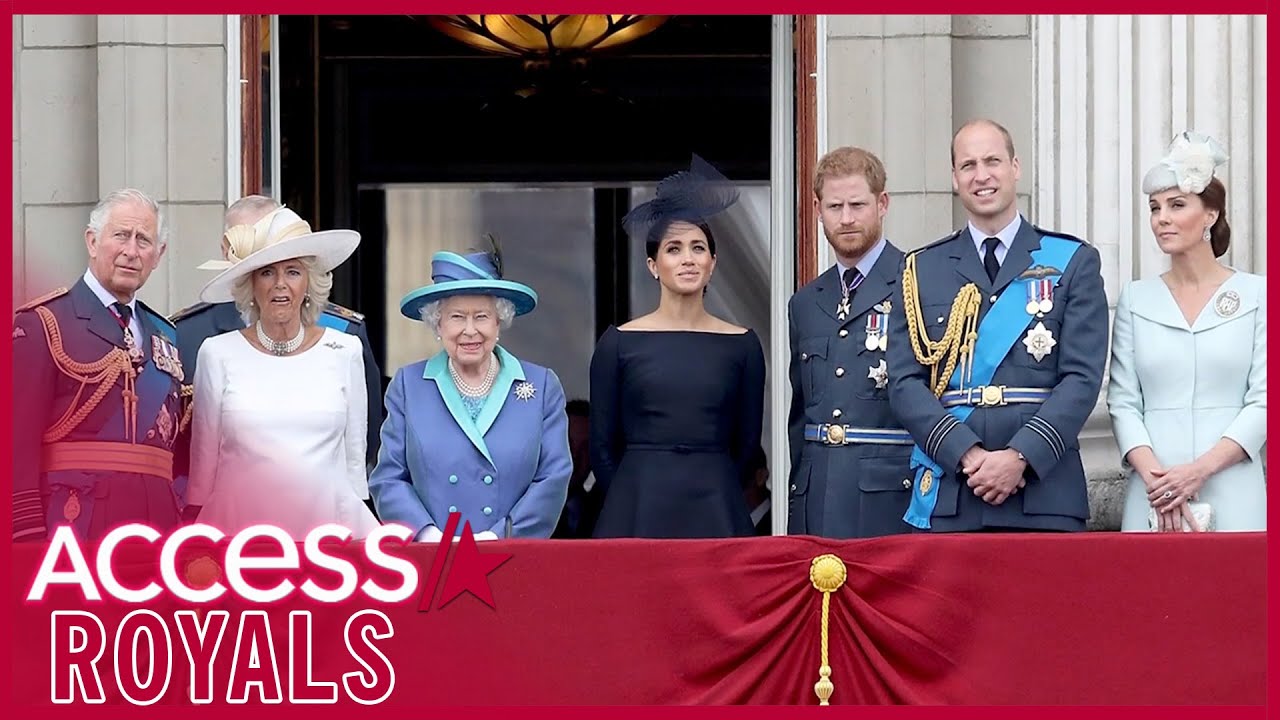 ⁣Queen Elizabeth Skipping Easter Sunday Service W/ Royal Fam