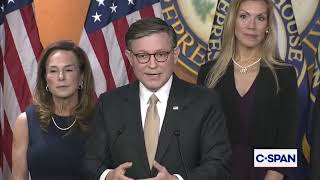 Speaker Johnson Delivers Remarks at House GOP Press Conference
