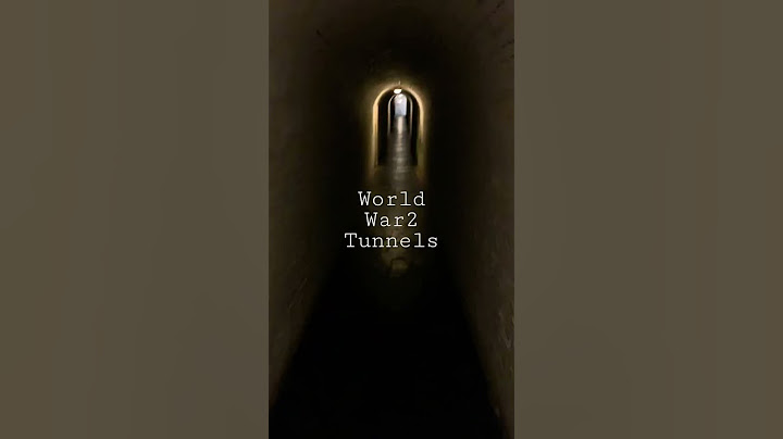 Underground tunnels