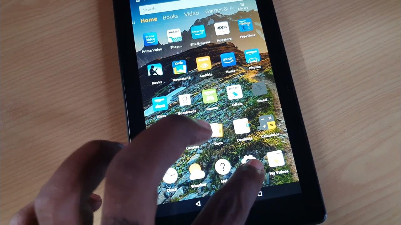 How to Enable Apps from Unknown Sources on Amazon Fire Tablet YouTube