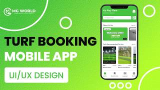 I Designed a Turf Booking App from Scratch  Full UI/UX Case Study