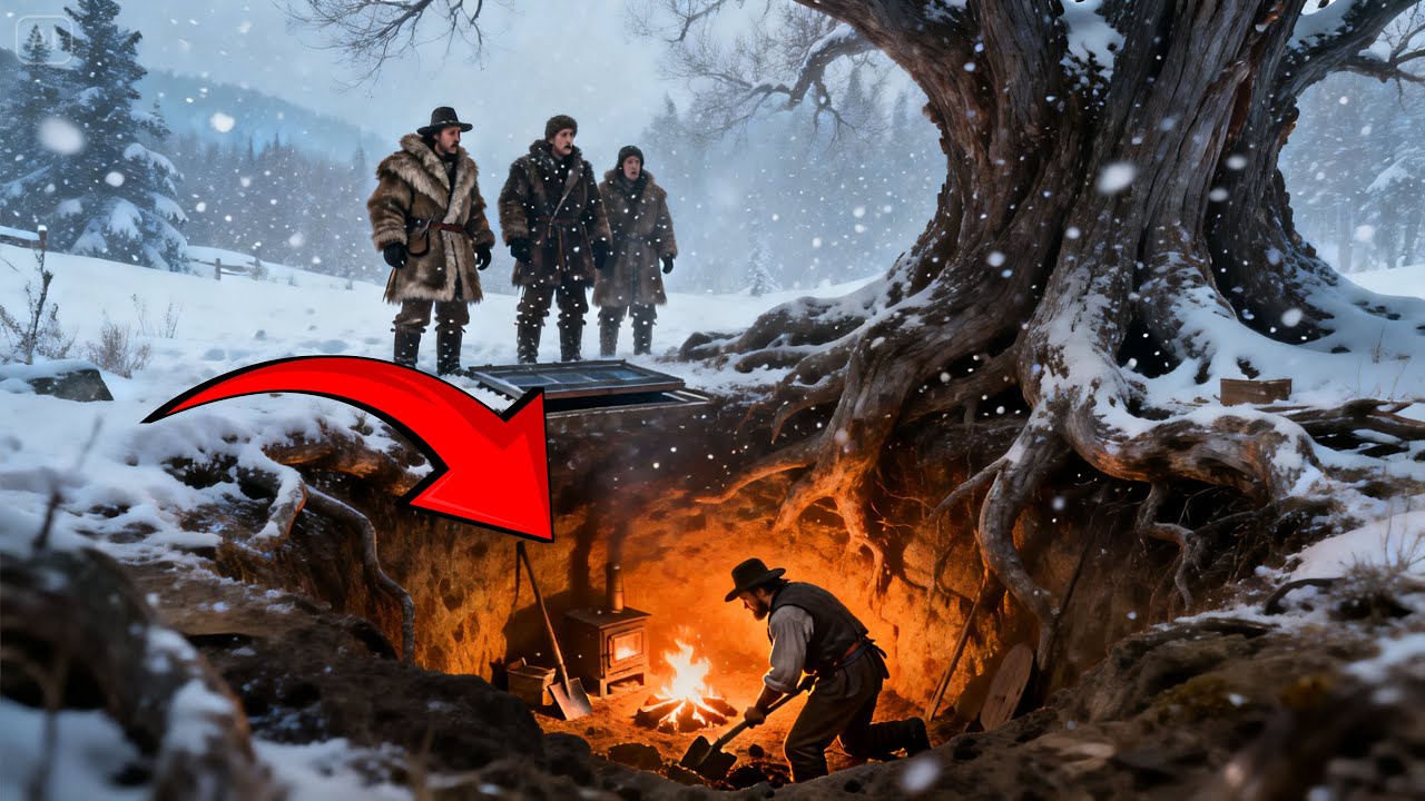 THEY SAID HE’D FREEZE TO DEATH—THEN HIS TREE-PIT SHELTER STAYED 35 DEGREES WARMER THAN THEIR CABINS