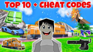 Dude Theft Wars Top 10 Secret Cheat Codes 2025