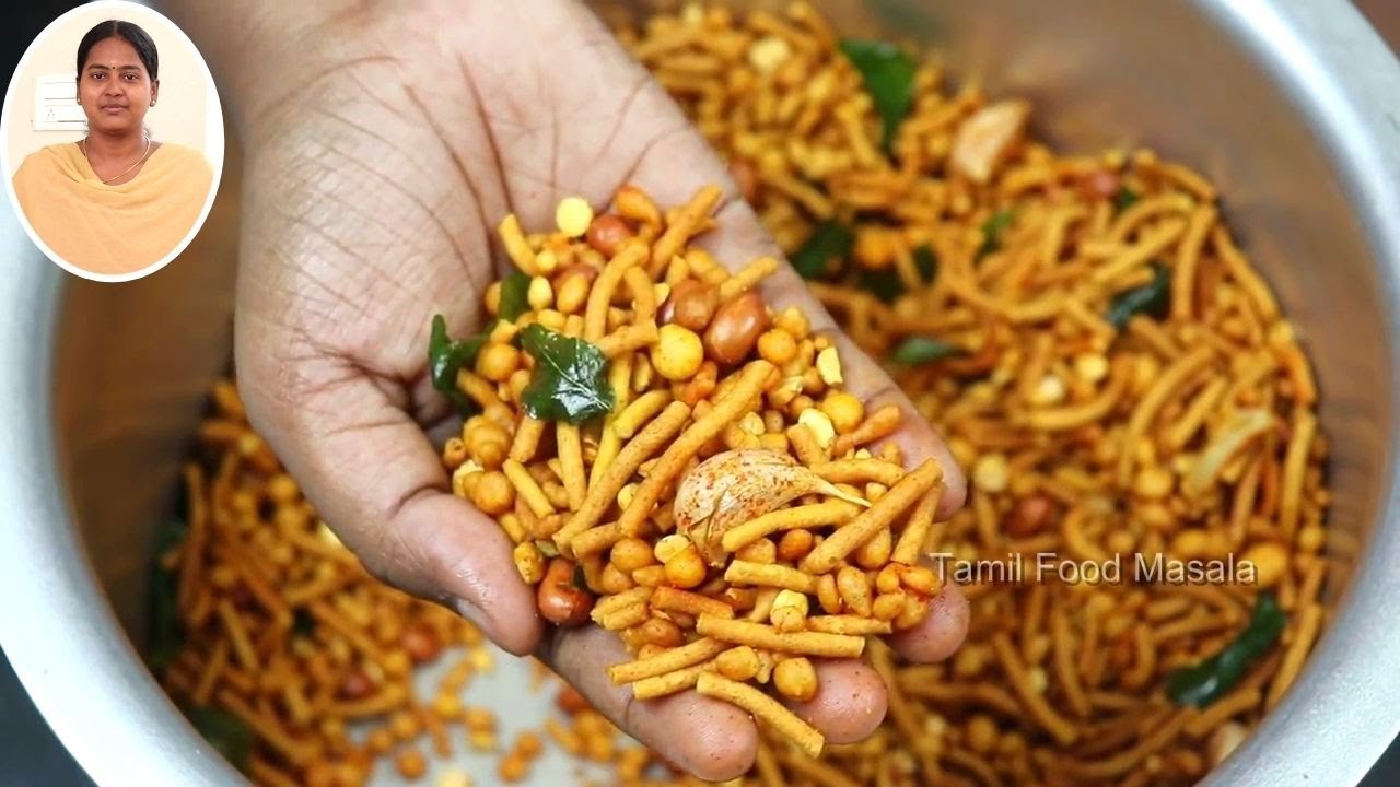 கடலைமாவு அரிசிமாவு இருந்தா உடனே இதுபோல மிக்சர் செஞ்சி பாருங்க | Snacks Recipes in Tamil