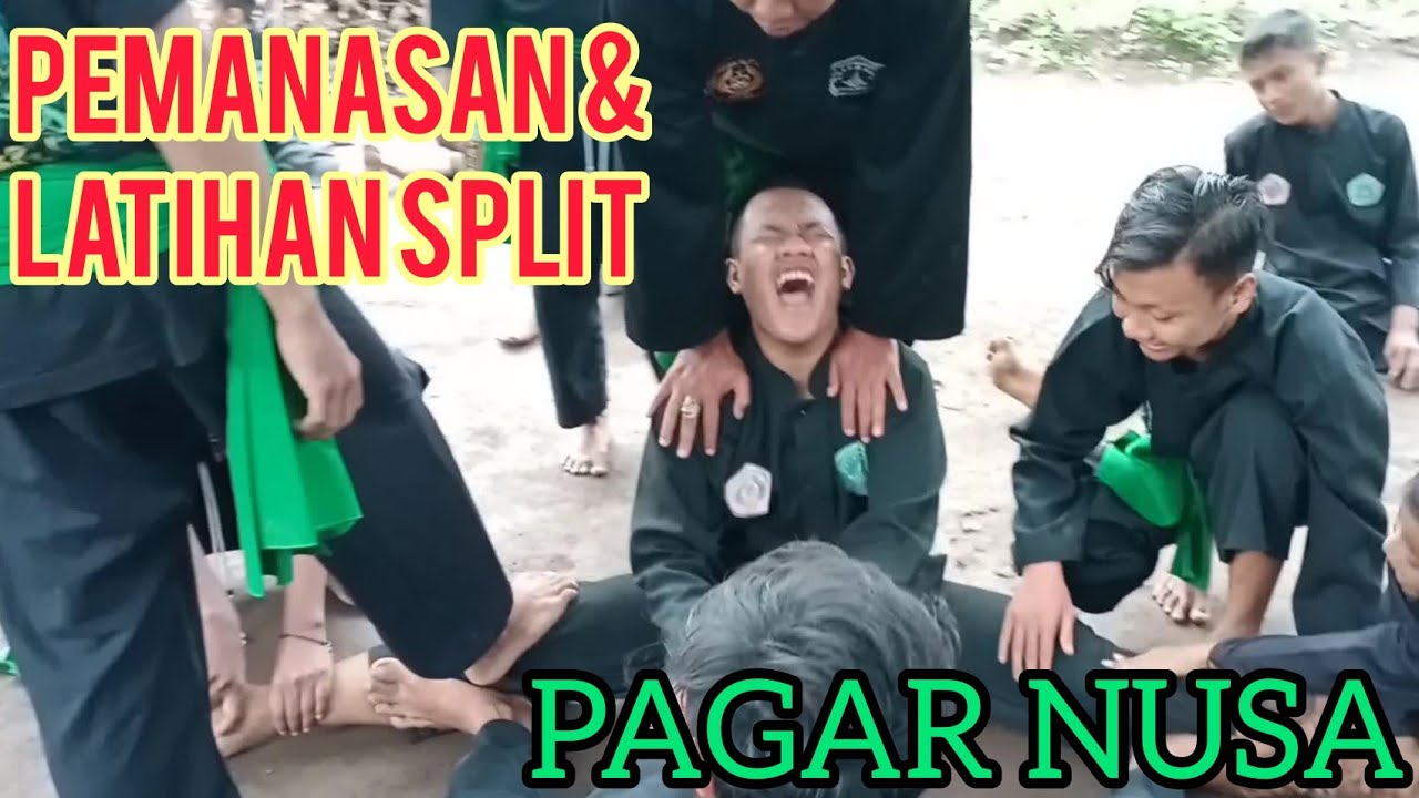 PEMANASAN dan LATIHAN SPLIT PAGAR NUSA