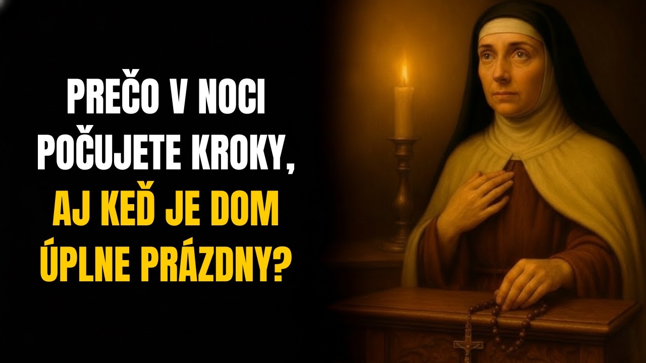 Svätá Terézia Odhalila: Ak počujete kroky v noci — toto tajomstvo o mŕtvych musíte vedieť