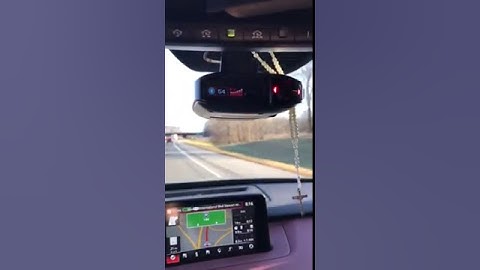 Escort max360 arrow test with new firmware