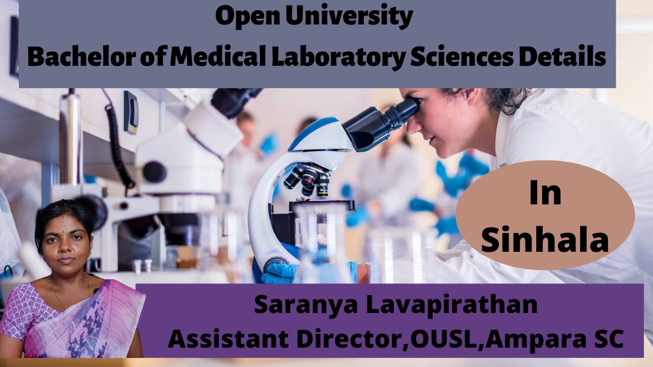 Bachelor of Medical Laboratory Sciences Open University of sri Lanka