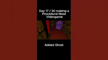 Day 17 making a procedural Maze Videogame #fantasy #gamedevblog #gaming #maze #games #shorts