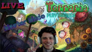 Twins, Prime, and Plantera Master Mode Playthrough: Stream #8 part 2
