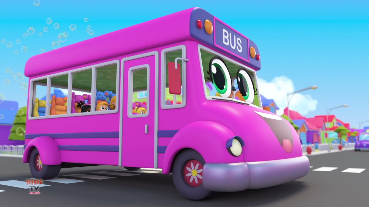 Obingus As Rodas do Ônibus em Português | Musica para bebes | Educação ...