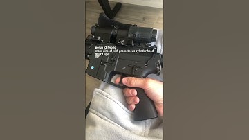 INSANE Trigger response with perun v2 hybrid ETU on Krytac Trident MKII #airsoft #krytac #perun