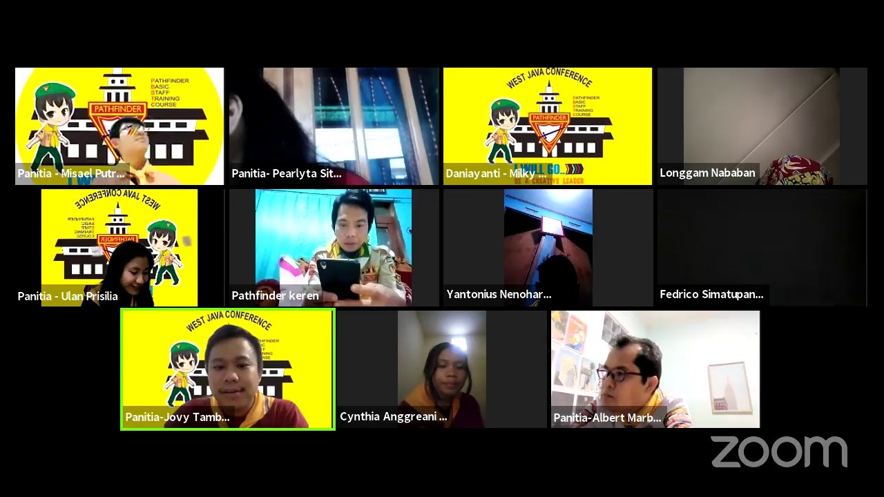 Pathfinder Basic Staff and Training Course 2021 Konferens Jawa Barat