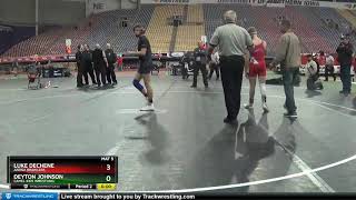 14U 130 Deyton Johnson Camel Kids Wrestling Vs Luke DeChene Anoka Brawlers