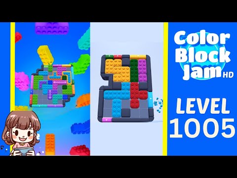 Color Block Jam Level 1005 Solution Walkthrough video preview