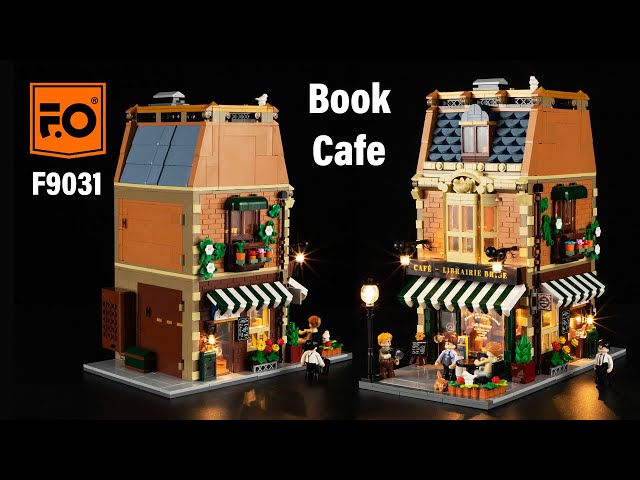 FunWhole Book-Cafe (F9031)[1718 pcs] Speed Build ‪@TopBrickBuilder