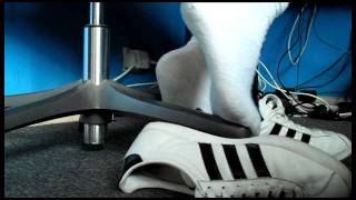 Adidas Sl72S White Fluffy Socks