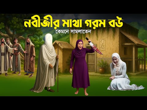 নবীজীর রাগি বউ যেভাবে সামলাতেন - ইসলামের অপূর্ব কাহিনী l হাফসা (রাঃ) এর জীবনী Nobiji Sm. Hafsa Ra.