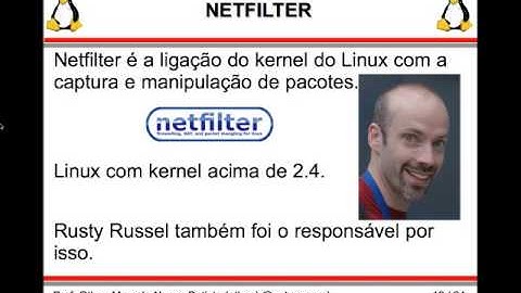 Curso de iptables - Aula 01 - Introdução