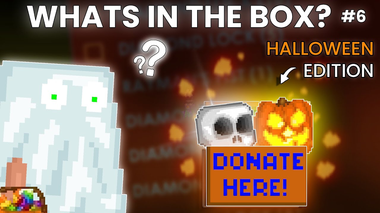 Сладость или гадость 🎃 — Что в коробке №6 | Growtopia