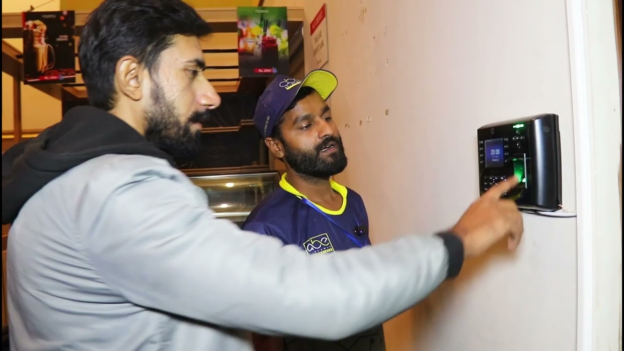 Biometric Attendance & Door Access Control System Installed—Bahria Town Lahore.Al-Burhan Enterprises