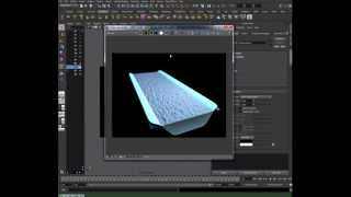 Maya Vray Water Tutorial - Part One (Displacement-Map)