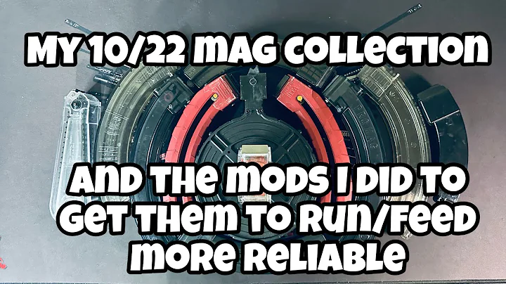 Ruger 10/22 Magazine Mod That Lets You Adjust How They Feed And Some Cool Old Mags