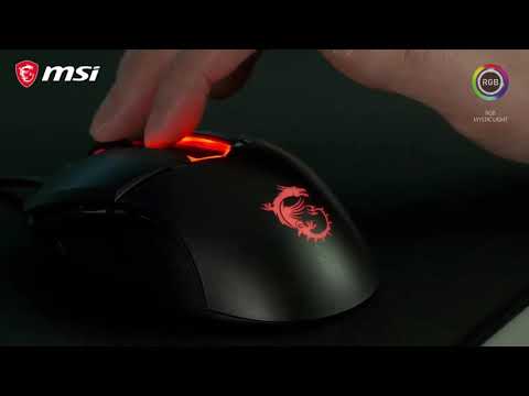 MSI Clutch GM30 6200 DPI Optical Gaming Mouse Overview