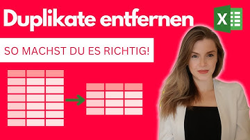 Duplikate entfernen - So machst DU es RICHTIG! 2 Möglichkeiten