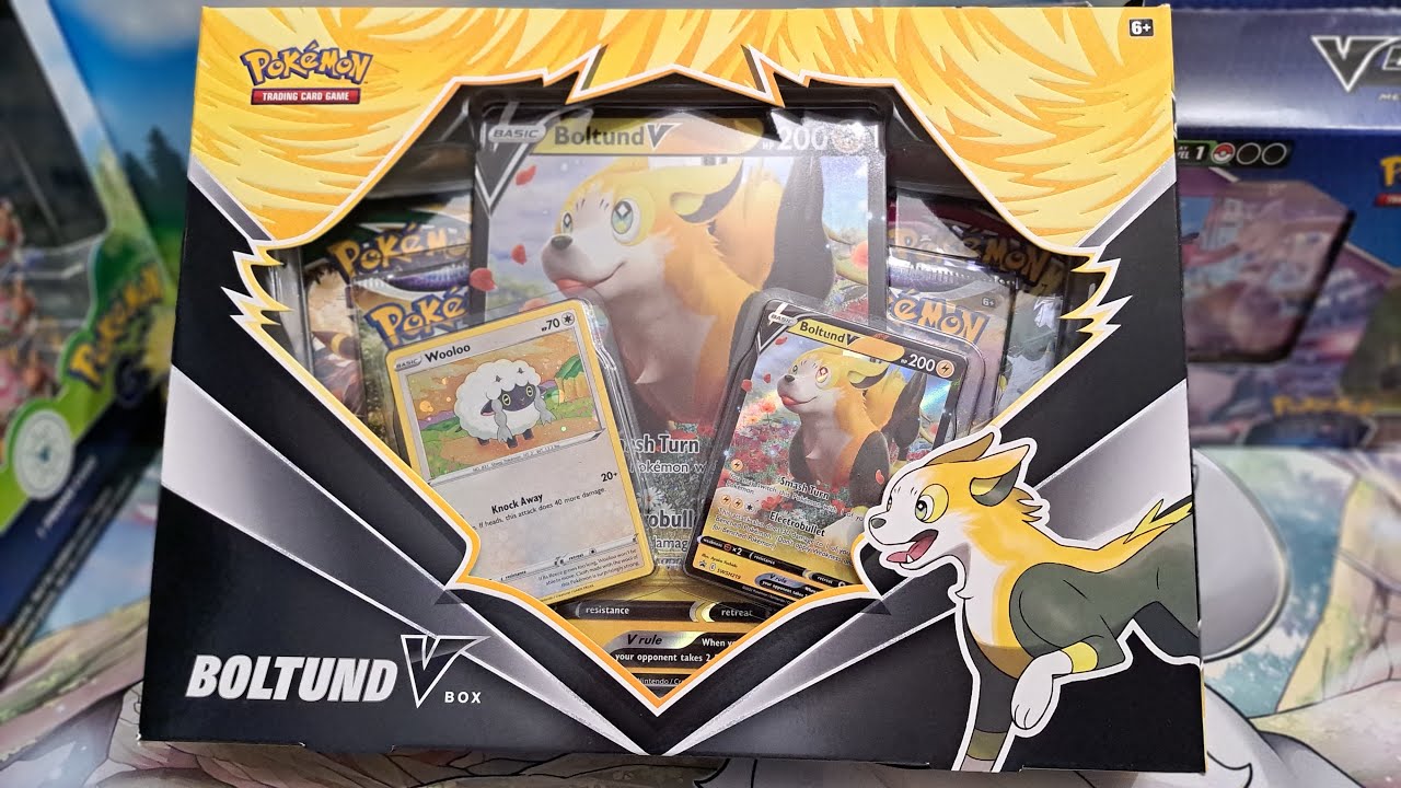 Pokemon TCG Boltund V Box (Opening kart PL) - Last pack magic!