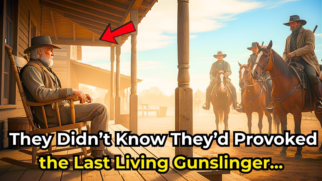 They Ordered Old Man to Leave the Porch… BUT Didn’t Know They’d Provoked the Last Living Gunslinger