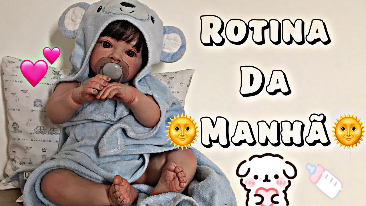 ROTINA DA MANHÃ DA MINHA BEBÊ REBORN AGNES