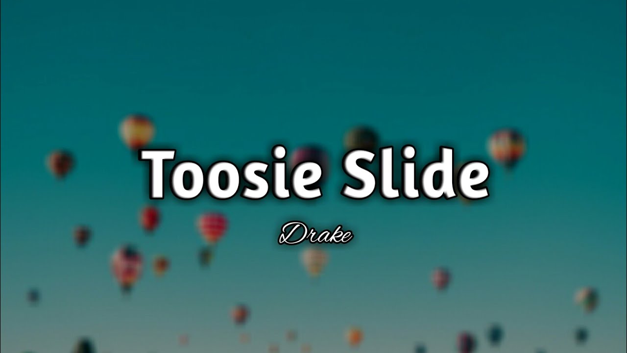 Text slide. Toose slide drake.