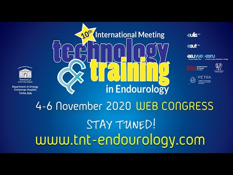 Technology & Training in Endourology 2020 is coming. Stay tuned! (HD)