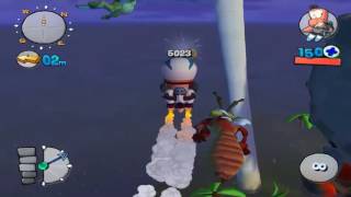 Worms 4 Combact Cops Most Fuel on Jetpack