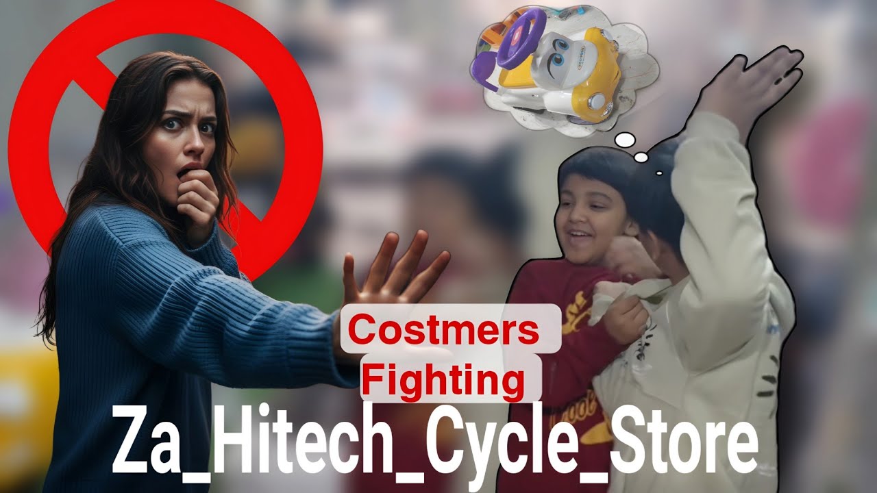 Kids Fight For Rideon l 2 Cute Customers at Our Store 😃