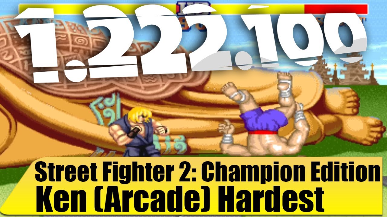 Street Fighter 2: Champion Edition - Ken (Arcade) Hardest