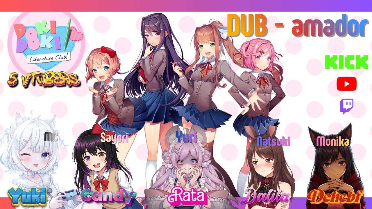 FanDublando Doki Doki na Zoeira com Vtubers!