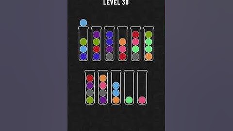 Ball Sort Puzzle Walkthrough Gameplay - Level 38