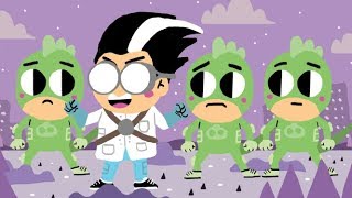 Pj Masks Romeo Clones Gekko Drawing - Disney Junior Doodles