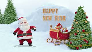 Happy New Year 2024! Merry Christmas 2024! New Year's Footages/ Футаж С Новым 2024 Годом!