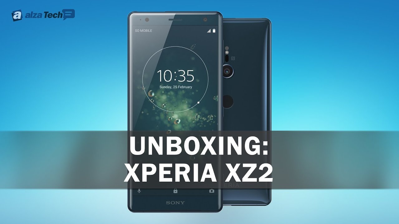 Unboxing: Sony Xperia XZ2 - YouTube