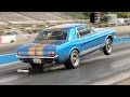 9SEC STREET CAR! '66 MUSTANG 250 COUPE! PUMP GAS BOSS 302! BYRON DRAGWAY!